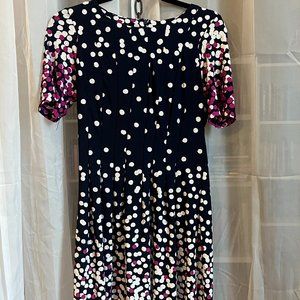 Polka Dot Smooth Navy blue Shelby and Palmer Dress